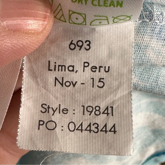 Lilly Pulitzer Windward dress in Sea Ruffles, size M, cotton, spring, summer - Picture 5 of 15